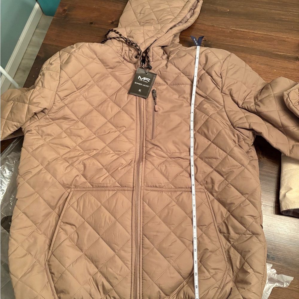 Mack Russo Quilted Brown Puffer Jacket - Picture 2 of 4